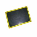 Crown Matting Technologies Disinfectant Boot Bath 32x39-in. Black w/Yellow BD 3239YB